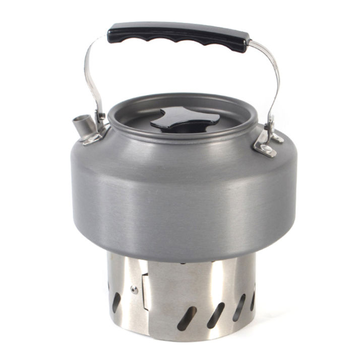 Outdoor 2in1 Windscreen Portable Ultralight Titanium Alcohol Stove