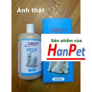 Doremiu- Sữa Tắm chó SOS SPA CHO CHÓ MÈO 500ml mượt lông và trị ngứa