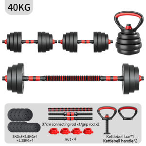 Dumbbell Set for Men 10/20/30/40 kg Adjustable Barbell Set Weights Workout Gym Equipment Dumbell Set