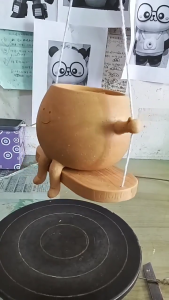 Đu khuôn mặt chậu trồng cây cảnh treo cho trong nhà ngoài trời mọng nước Chậu nhựa chậu trồng cây quà tặng cho Giáng sinh