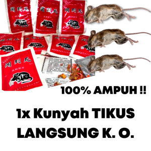 Racun Tikus Paling Ampuh - Racun Tikus Ampuh Langsung Mati Kering Di Tempat Tidak Bau Obat Pengusir Tikus di Rumah