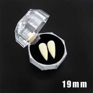 Adjustable Vampire Teeth Safe Soft Material Multi Size Fit Horror Theme Photography Prop Party