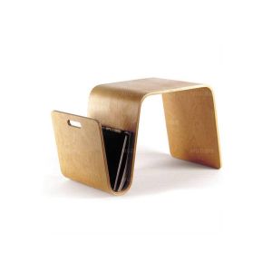 LZ-Designers minimalist N-shaped small coffee table Nordic side table coffee table living room inset style solid wood creative irregular corner table