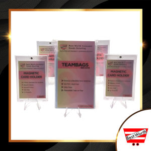 Best-Worth Resealable Magnetic Case Sleeves – Teambags for up to 100pt Magnetic Cases | 100 Pcs