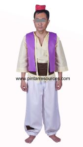 READY STOCK Aladdin Disney Adult Costume Story Book Character Movie Character Arabian Alibaba Costume