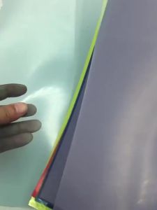 1Pcs 200x300mm Thick 0.3-0.5mm Thin Color Transparent PVC Plate Plastic Sheet DIY Model Material Processing Accessories
