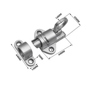 Chốt khóa cửa tự động đóng ( hợp kim ) - H365