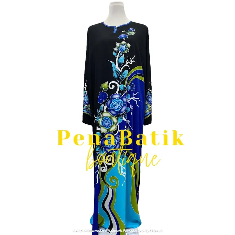 Kaftan/ Baju kelawar cotton Azah Batek, Women's Fashion, Muslimah Fashion,  Kaftans & Jubahs on Carousell