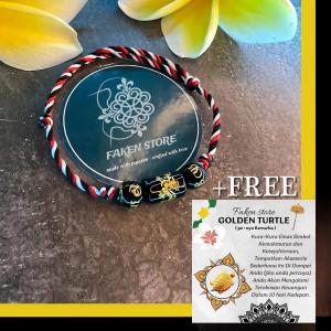 Gelang Tridatu Tibet Naga Emas Khas Bali original