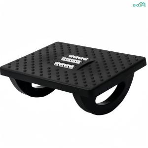 [SG Seller]Ergonomic Rocker Foot Stool Under Desk Non Slip Surface 180° Swing Foot Rest Promote Blood Circulation