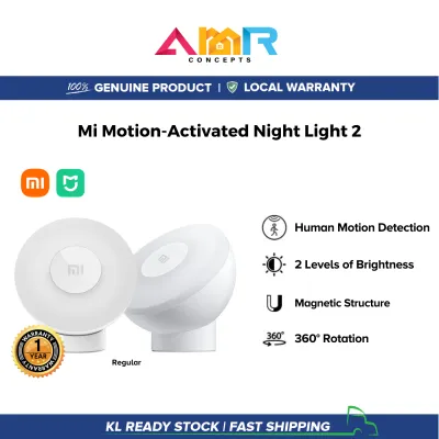 Mi Mijia Motion-Activated Night Light 2 Bluetooth Smart APP Adjustable Brightness Infrared Smart Human Body Sensor