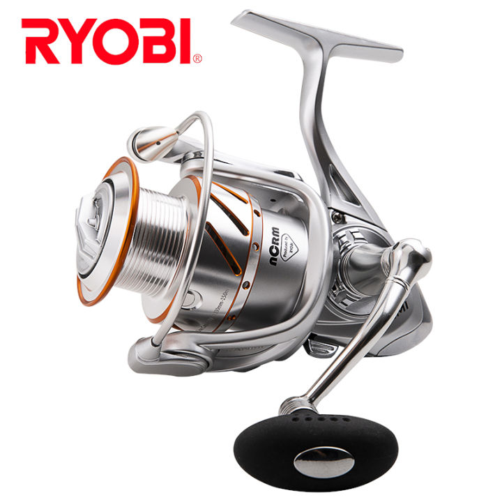 RYOBI Original Spinning Reel Sea Feather Fishing Wheel Waterproof Surf Reel  5+1BB Saltwater Fishing Tackle