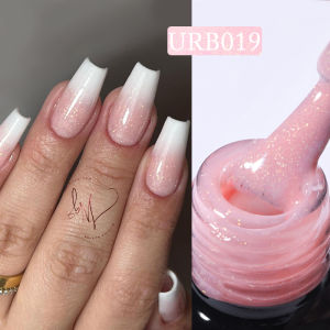 UR SUGAR 7ml Milky Jelly White Pink Transparent Color Rubber Base Gel Gel Nail UV Polish Nail Camouflage Soak Off UV LED