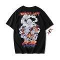 GENRYU Monkey D. Luffy Evolution Gear 5, Snakeman, Boundman Anime One Piece Baju Kaos T-shirt Cotton Combed 24s. 