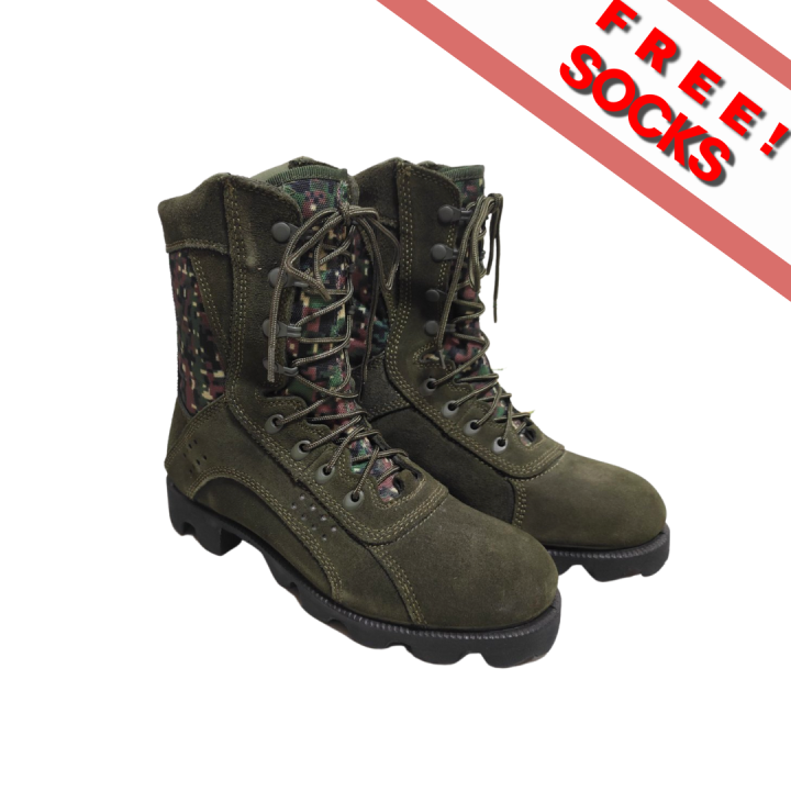 Suede Combat Gibson Tactical Boots GIBSON'S COMBAT BOOTS MARINE