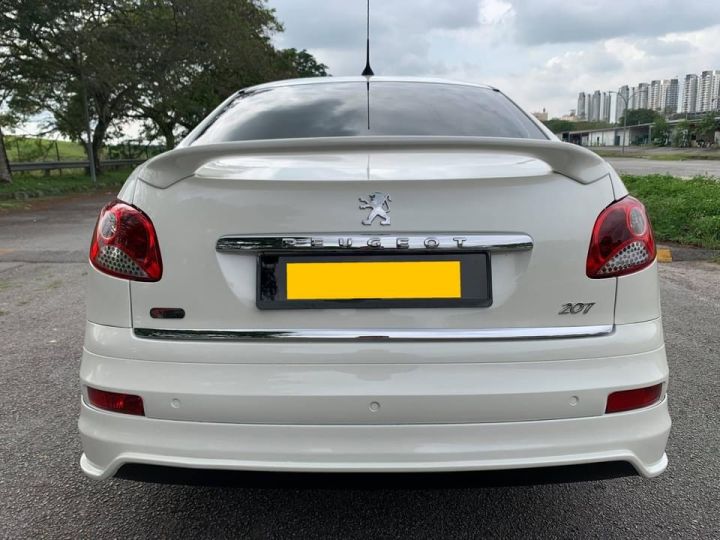 SPOILER REAR BOOT TRUNK TAILGATE PEUGEOT 207 CC WING ACCESSORIES