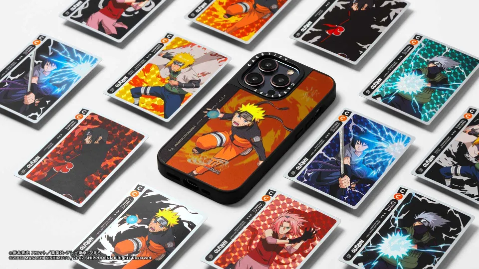 NARUTO x CASETiFY Mirror Phone Case with Magsafe for iPhone 15 Pro