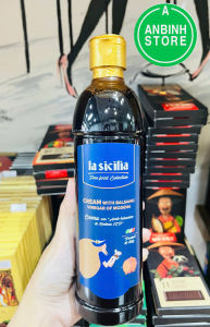 Date 02/29 Sốt kem giấm Balsamic Modena La Sicilia 500ml - Cream with Balsamic Vinegar of Modena