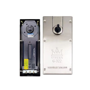 1Set Floor Hinge Engsel Lantai Pegas Lantai Hidrolik Pintu Kaca Floor Hinge