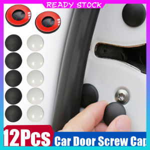 Universal Car Door Screw Protector Stickers Anti-rust Waterproof Gasket Cap Door Nuts Cover Auto Accessories