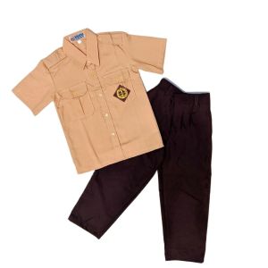 Setelan Seragam Pramuka Anak Laki laki Sekolah SD/Mi Kelas 1-6 Seragam Pramuka Sekolah SD