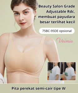 Bra olahraga wanita dengan ukuran yang dapat disesuaikan payudara besar payudara kecil cup penuh anti kendur bra pakaian dalam tanpa jahitan