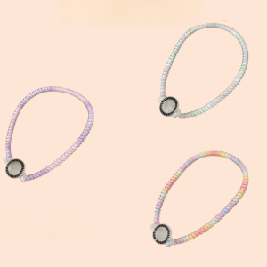 Coiled Headband Non Slip Hair Band Hair Bands Flat Alternative Fashion Sports Models Korean Style Skincare Headband Invisible Hair Holder For Selfie Luxury Minimalist Hair Accessory Fashion Hair Rope Adjustable Tension One Size Fits All