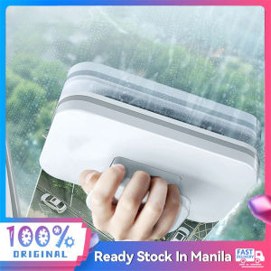 Double Side Glass Cleaning Brush Magnetic Window Cleaner Magnets Household Wiper Cleaning Tools Window Cleaning Brush Window Wiper Cleaner Double Side Magnetic Window Cleaner Double Double cleaning glass eraser