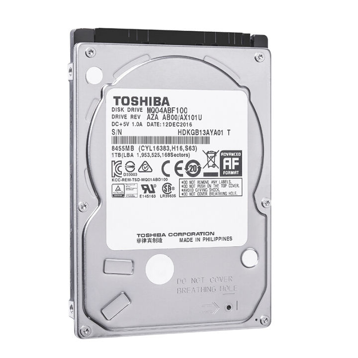 Toshiba 500GB 1TB 2TB HDD Laptop SATA III HD Notebook 500G 1T 2T  Internal Hard Drive Disk HDD Internal 5400 RPM SATA3 Lazada PH