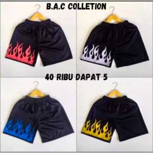 TURUN HARGA !!! 65 RB DAPAT 14 CELANA PENDEK MOTIF API PRIA DEWASA / CELANA BOXER KOLOR SANTAI MOTIF API UKURAN S - XXL BAYAR DI TEMPAT