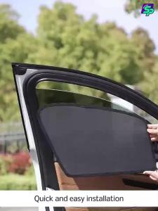 Honda City – ShopPark Magnetic Custom Fit Car Window Sunshade  High-Density Mesh Sun Protection Easy Install