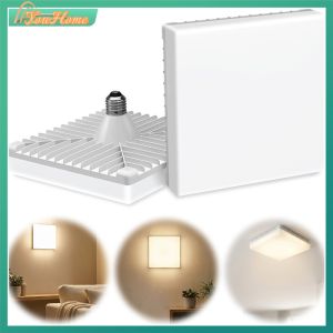 Energy Saving 60W Square LED Bulb E27 Rotatable Brightness Suitable for Home and Office Lighting
