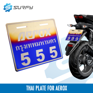 Aerox Motor Plate Alloy Thailand Design Titanium