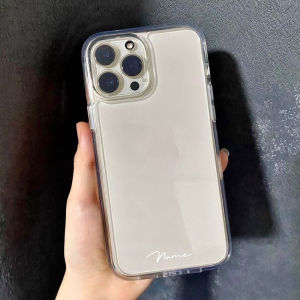 Personalize Name Photo Clear Impact Crush Case for iPhone 13 12 11 14 15 16 17 Pro Max 16 Plus 17 Air Case Heavy Protection Cove