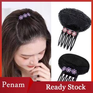 [PAM] Rhinestone Invisible Fluffy Sponge Hair Clip Front Hair Line Volume Base Puff Cushion Hair Bun Hair Styling Hair Hairpin