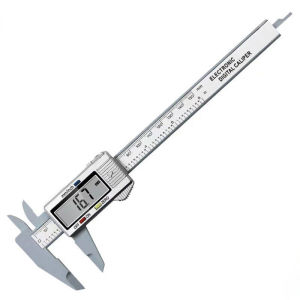 LEI 0-150mm Electronic Digital Display Vernier Caliper Carbon Fiber Dial Vernier Caliper Gauge Digital Ruler Measuring Tool