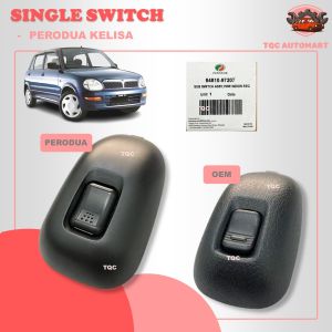 ORIGINAL PERODUA KELISA POWER WINDOW SINGLE SWITCH TINGKAP SUIS SUB PASSENGER SWITCH SUIS TINGKAP 84810-97207