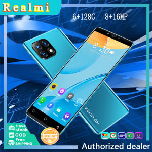 Realmi โทรศัพท์มือถือ โทรศัพท์มือถือ4g มือถือราคาถูก (6gb +128gb) 5g smartphone มีการรับประกันจากผู้ขาย โทรศัพท์มือถือsm โทรศัพท์มือถือ หน้าจอใหญ โทรศัพท์มือถือ รองรับ4G/5G โทรศัพท์มือถือ โทรศัพท์เกมโทรศัพ เมณูภาษาไทย รองรับทุกซิม โทรศัพท์ 2ซิม