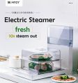 【Original MTOY】JAPAN Electric Food Steamer 11L Large Capacity 3-layer Household Cooker Keep Nutrition 220V 3 Pin plug. 