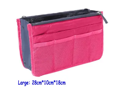 Small /Large Purse Organizer Insert Handbag Pouch *bag in bag