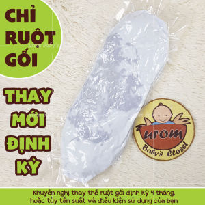 [HỎA TỐC] Gối ôm đinh lăng cho bé ruột gối đinh lăng vỏ cotton thấm hút hỗ trợ ngủ ngon cho trẻ từ sơ sinh Urombaby