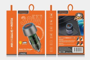 Saver 4bs-A60C 38W Transparan 2 Usb A+C PD20W + Qualcomm 3.0 18W