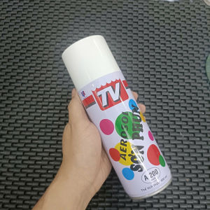Chai Sơn Xịt Phủ Màu Trang Trí Bề Mặt Đa Năng (A200) Màu Trắng - Làm Mới Đồ Dùng Gia Đình Tiện Lợi (400ml)