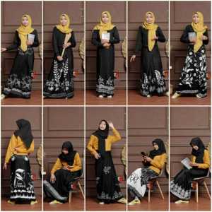 SARUNG BISA COD MURAH SARUNG BATIK MUZA GLOYOR SANTR SANTRIWATI ROK PONDOK