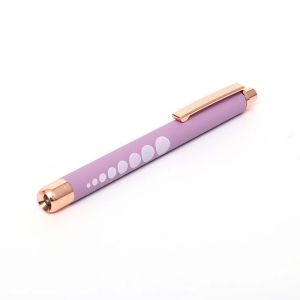 LED Pen Lights with Pupil Gauge - Reusable Medical Penlight for Nurses Doctorsand Nursing Students yellow lights
