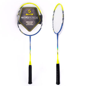 Elite NITROBLADE Badminton Racket – Lightweight Aerodynamic Design for Fast Swings