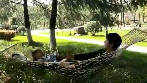 pole cotton rope hammock bed travel camping picnic sleeping swing bed hammock duyan200X80 cm hammock