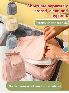 Large Shoe Storage Bag Waterproof Breathable Travel Shoe Organizer for Sports Shoe Portable Dustproof Shoe Box