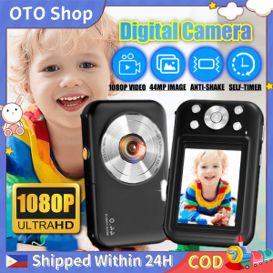Digital Camera 1080P Children Camera Mini Digital 44MP Anti Portable Mini Video Camera Shoot Digital Camera Portable Camera with 32GB SD Card for Beginner Children Boys Girls Teens Christmas Gifts