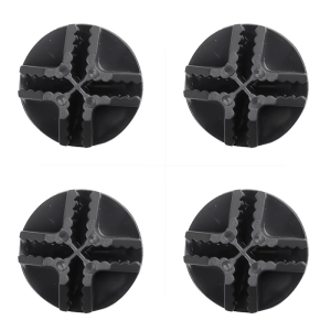 4 Pieces Sturdy Plastic and Resin Materials Connectors Home Accessory for Easy Assembly Of Wire Cubes And Grids